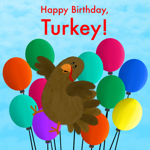 happy birthday turkey v moua books sammy bird