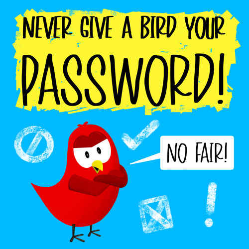 never give a bird your password v moua books sammy bird