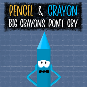 pencil and crayon v moua children's books big crayons don't cry
